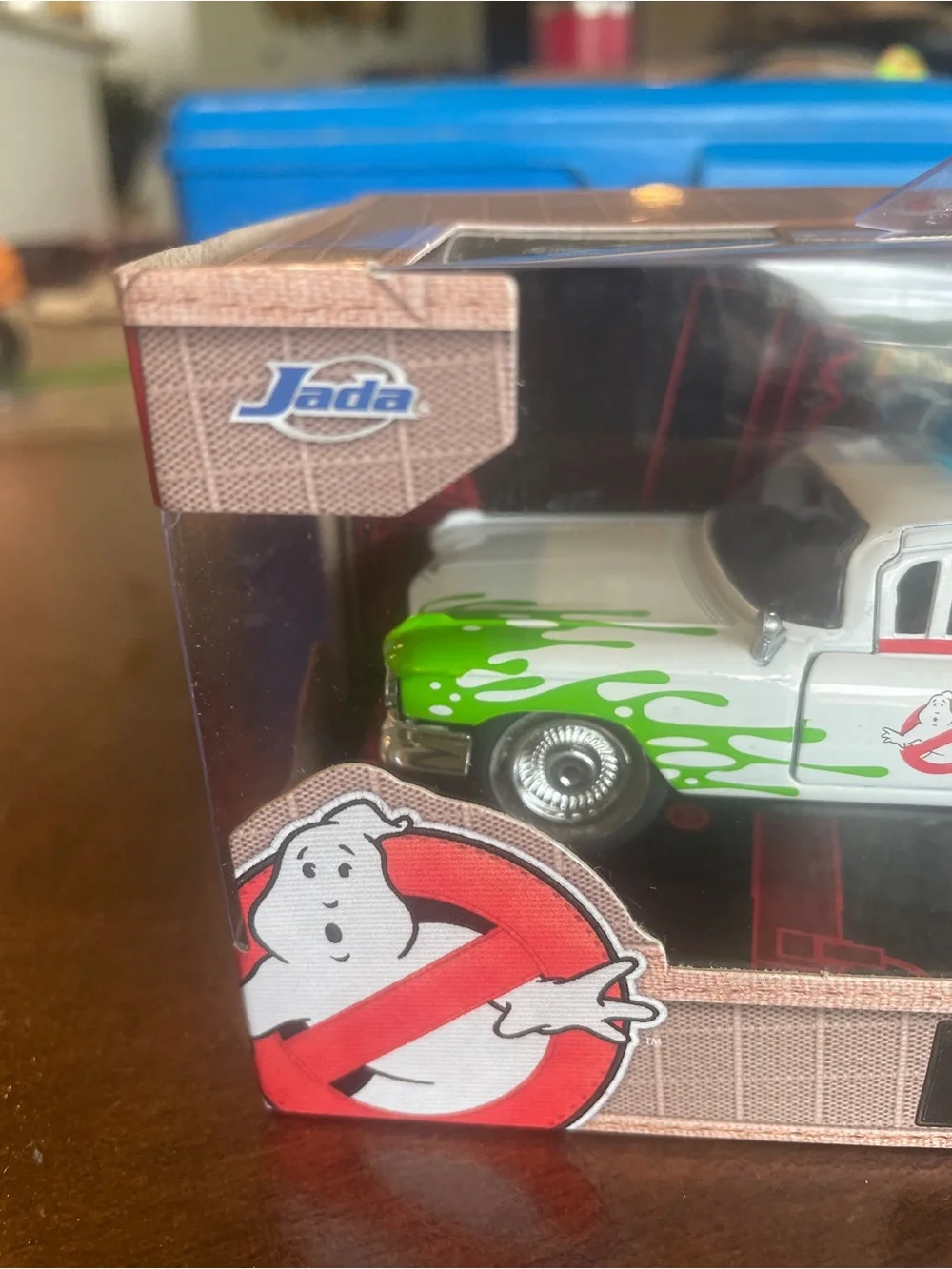 Ghostbusters Ecto-1 SLIME VERSION Jada Hollywood Rides Scale 1:32 NIB